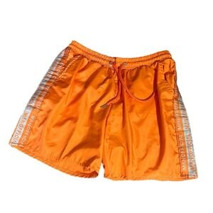Boohoo Man Size M Orange Swimming Fishing Trunks Short